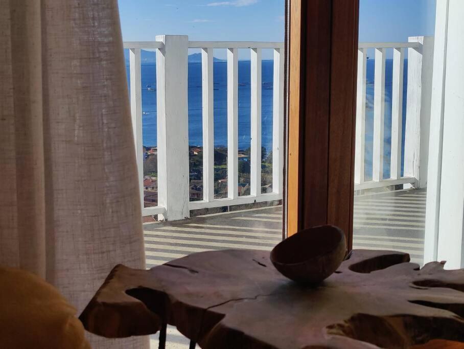 Apartamento Nuevo Con Vistas A Las Islas Cies Cangas Exterior foto