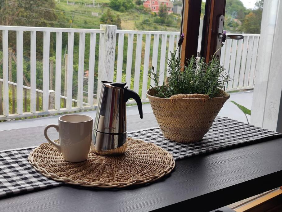 Apartamento Nuevo Con Vistas A Las Islas Cies Cangas Exterior foto